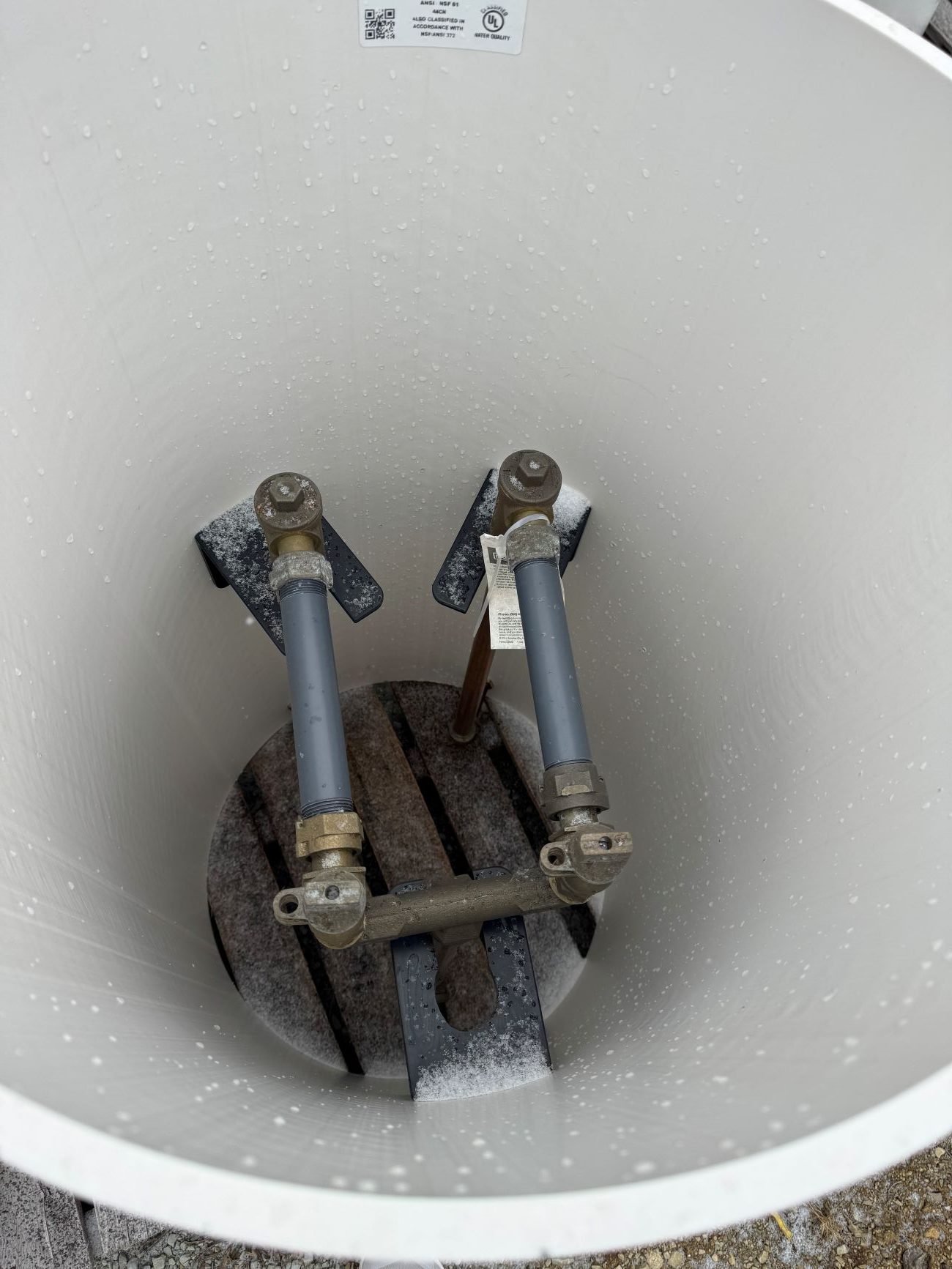 MUELLER DOUBLE METER PIT 21X40 - The Waterworks Warehouse